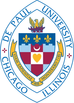 Логотип DePaul University