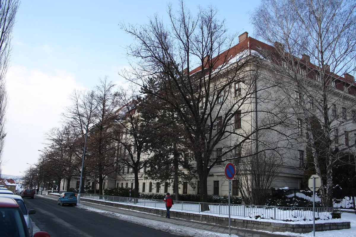 Здание ректората и факультета агронаук Университета Менделя в Брно