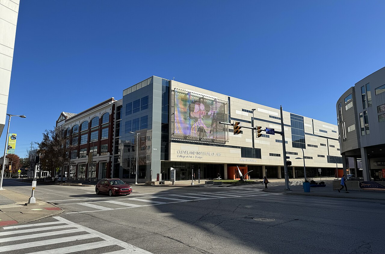 Корпус Cleveland Institute of Art на Euclid Avenue, University Circle
