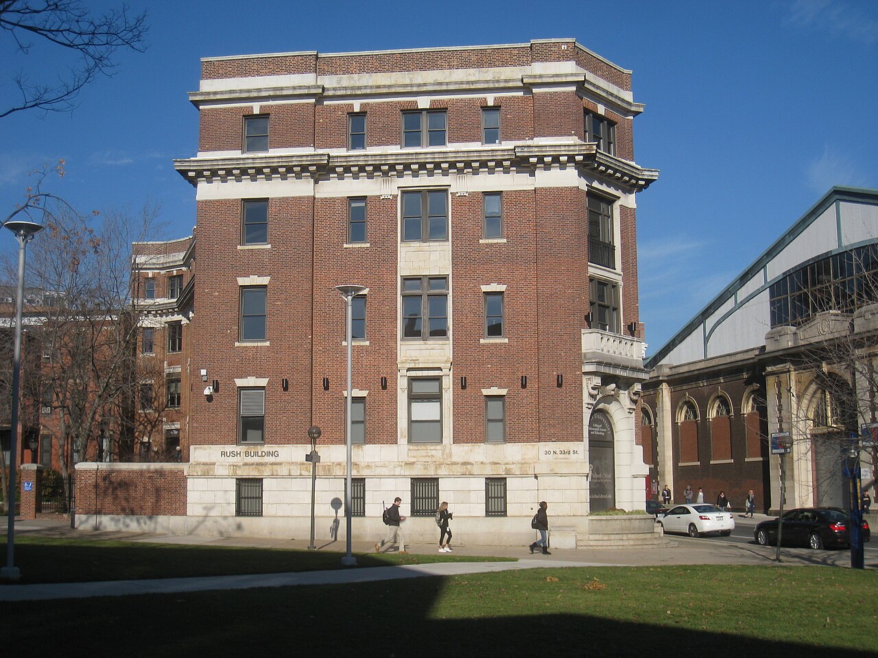Краснокирпичные корпуса Drexel University