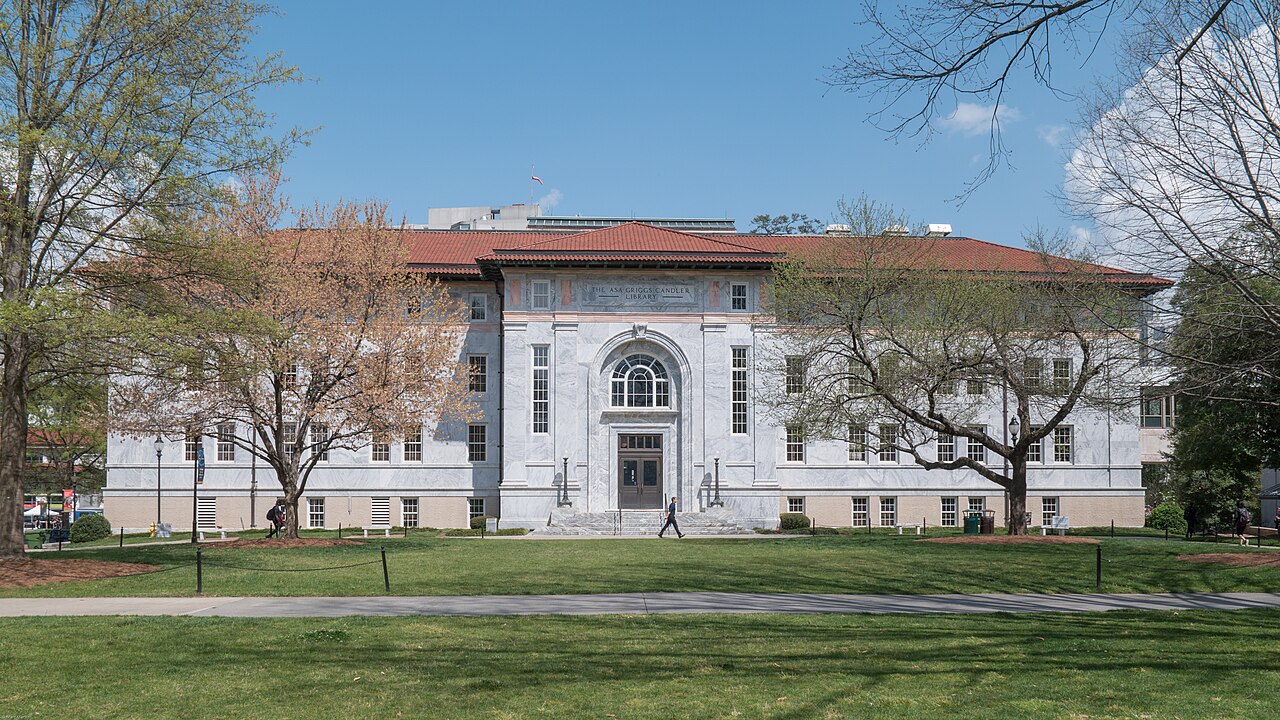 Библиотека Кэндлера в кампусе Emory