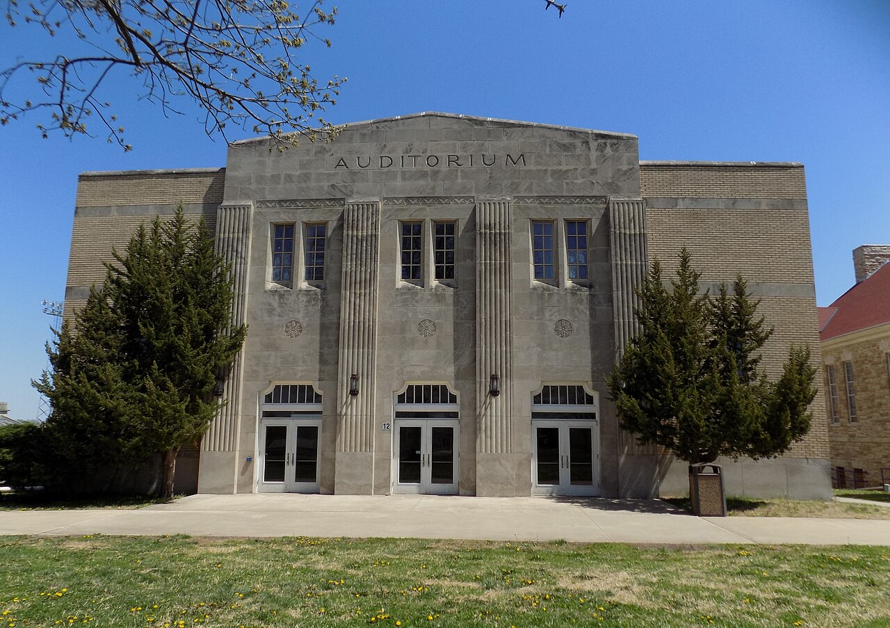 Здание Auditorium, Haskell Indian Nations University