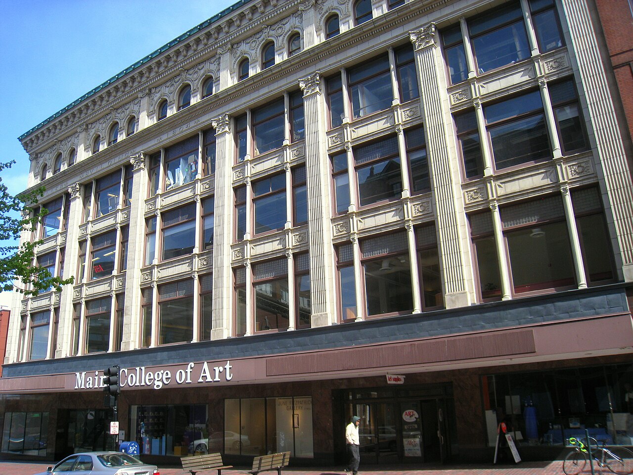 Главный корпус Maine College of Art & Design на Congress Street в Портленде