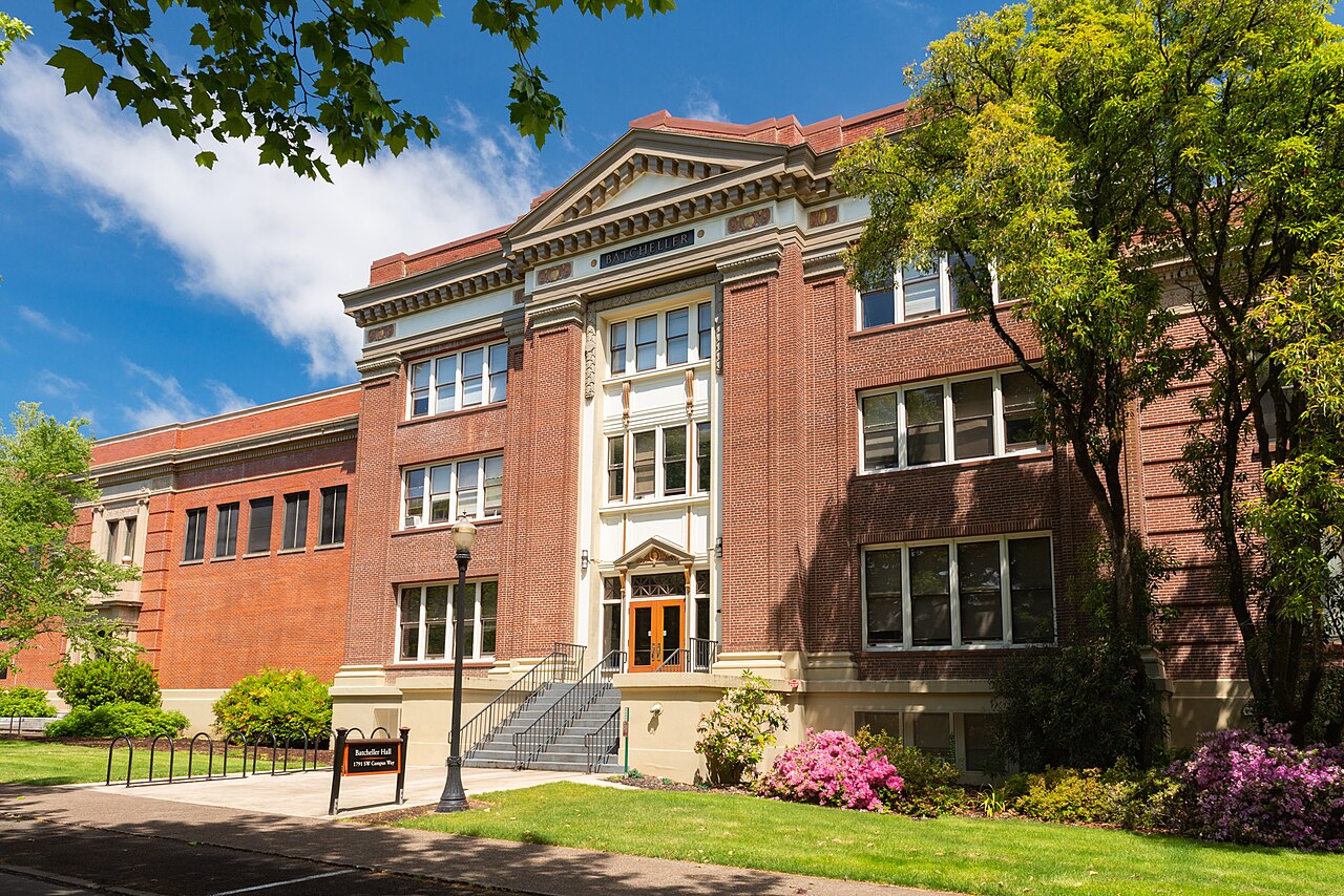 Весеннее цветение в кампусе Oregon State University