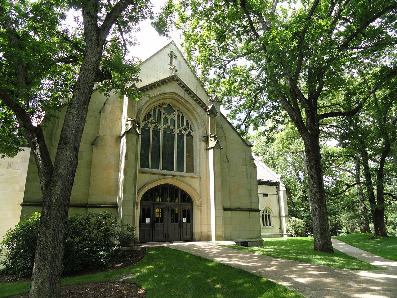 Готический портал часовни, Wellesley College